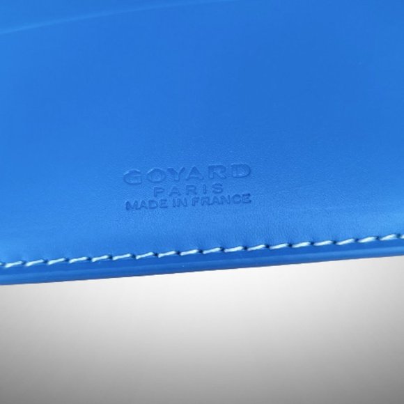 Goyard New Victoire Bi Fold Wallet in Sky Blue Color - Picture 4 of 6